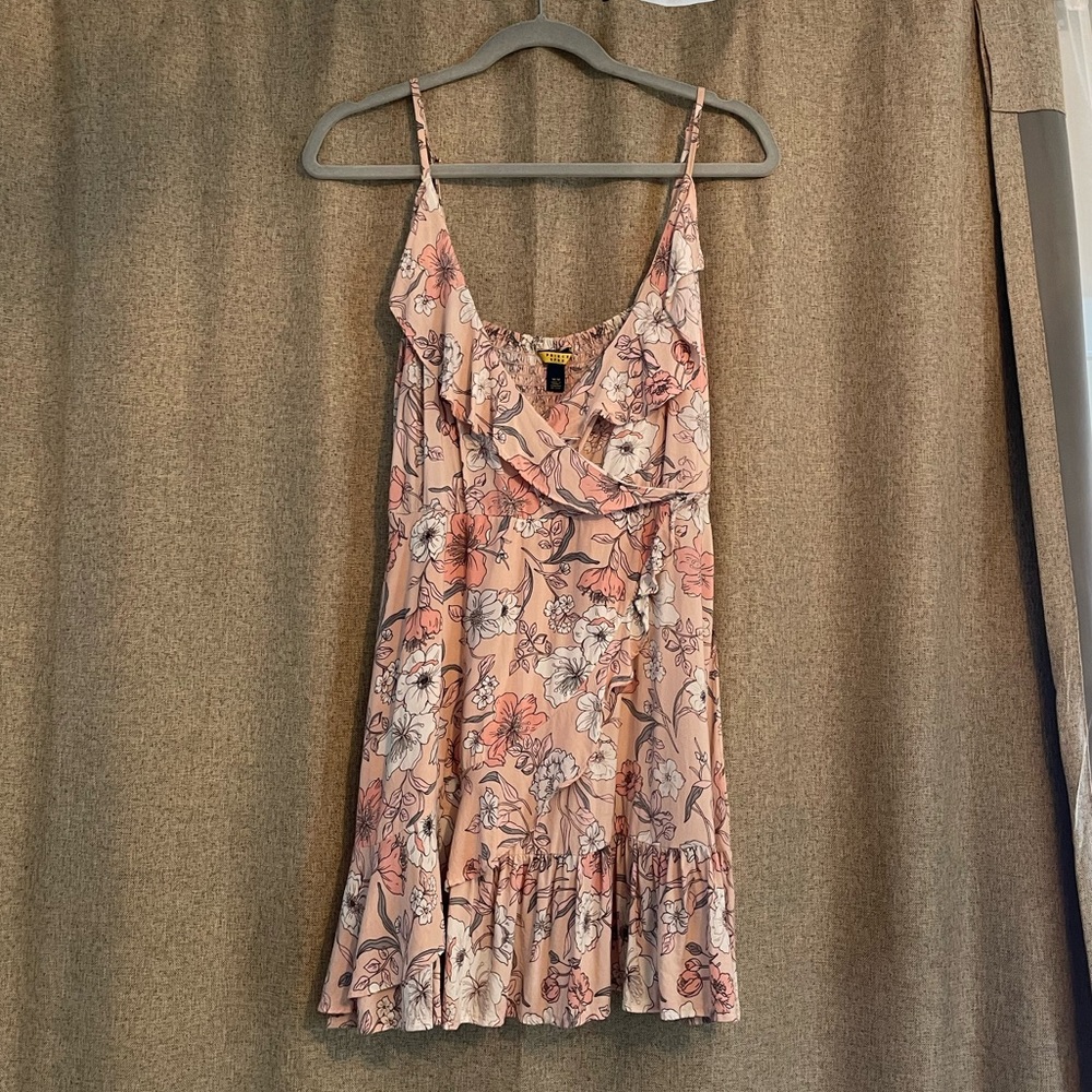 Pink floral Sun Dress